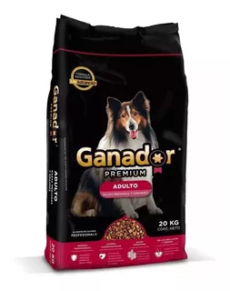 Ganador Premium Adulto 20kg Croqueta Alimento Perro Todas