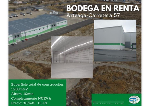 Bodega En Renta En Arteaga Centro