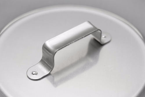 Kit Caçarola Restaurante Panela Aluminio N30 + N32 + N34 Cor Cinza