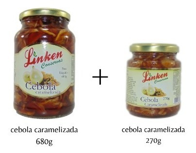 Cebola Caramelizada 680g E Cebola Caramelizada 270g Alimento