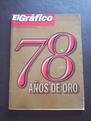 El Gráfico 78 Aniversario N* 4051- Jordan- Froilán - Monzon