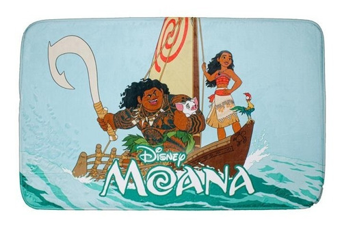 Imagem 2 de 3 de Tapete Infantil 50 X 80 Cm Moana Disney