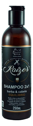 Kit Shampoo Masculino Vegano + Deo Colônia Riquezas Da Terra