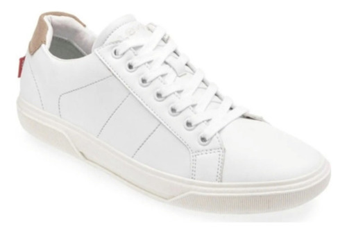 Tenis Casual Blanco Agujetas Zapatos Hombre Levis L2222502