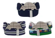 Comprar Combo 3 Cintos Cinturones Elástico Bebe Nene Hebilla Auto