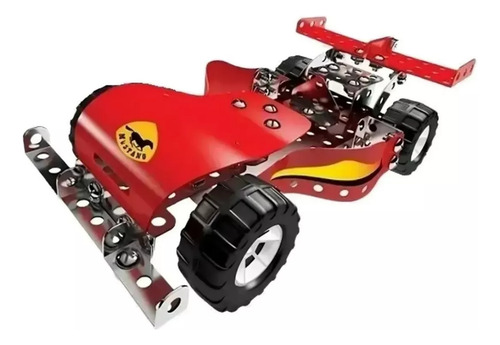 Armamec Concept 3 Mecano 140 Piezas Metal Con Herramientas