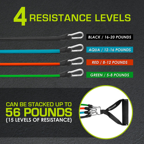 Ligas De Resistencia Prosourcefit Juego De Bandas De Resist