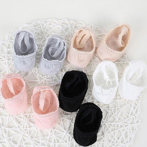 Calcetines De Encaje Para Bebés, Calcetines Antideslizantes