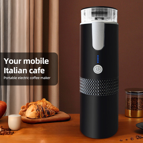 Máquina De Café Espresso Eléctrica Portátil De 6 Onzas - Aut