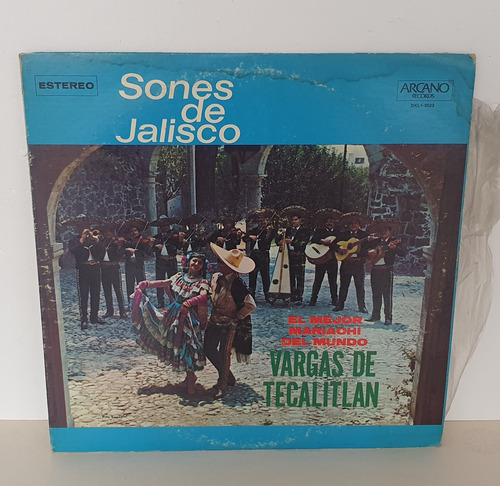 Lp Mariachi Vargas De Tecalitlán, Sones De Jalisco (Usado)