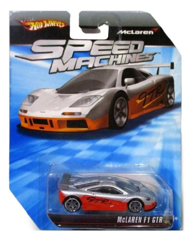 Hot Wheels Mclaren F1 Gtr Speed Machines Lacrado 1:64