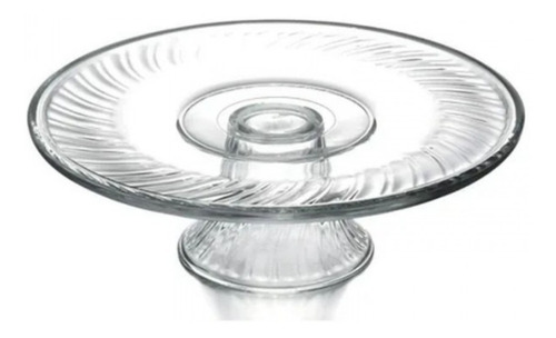 Plato Pastelero Base Para Pastel De Vidrio Vintage