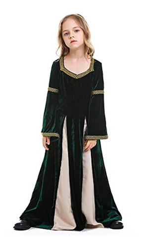 Disfraces - Disfraz De Princesa Medieval Para Niños