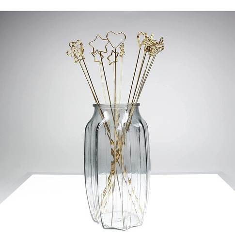 Tarjeteros Para Flores Con Diseño, 30 Porta Tarjeta Metalico Color Oso