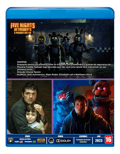 Blu-ray Filme O Pesadelo Sem Fim- 2023 - Dublado E Legendado