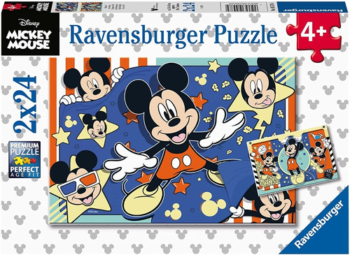5578 Mickey Mouse 2 Rompecabezas Ravensburger 24 Pieza