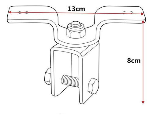Bolsa Perforadora Giratoria De 360 Grados Gancho De Techo De