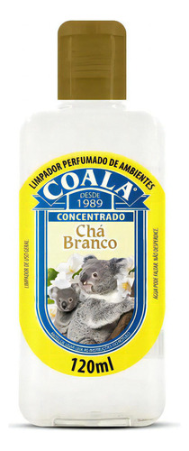 Essencia Limpadora Concentrada Cha Branco Coala 120ml