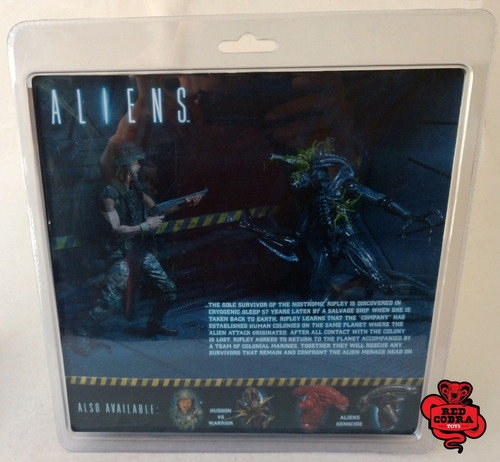 Aliens William Hudson Vs Xenomorph Warrior Neca R.c.t.