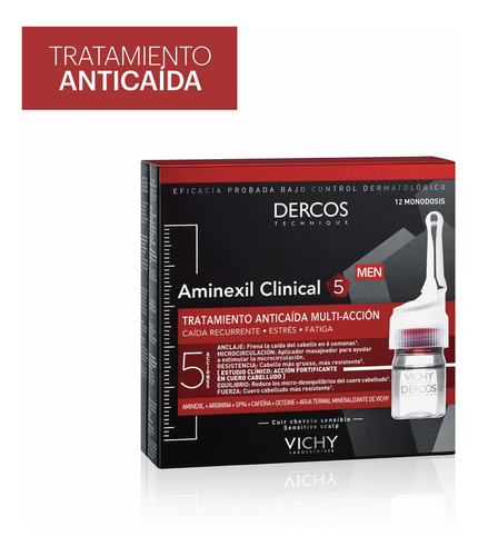 Ampollas Anti-caída Vichy Dercos Aminexil Clinical