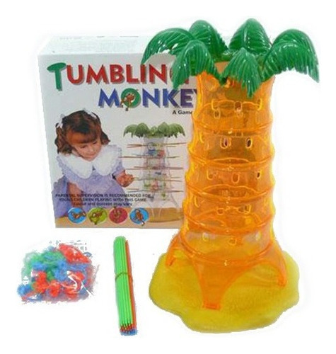 Juego De Mesa Monos Locos Tumbling Monkey 1064525 Shine