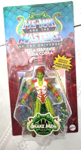 Mattel Masters Of Universe Teela Serpiente Teela Cobra (Usado)