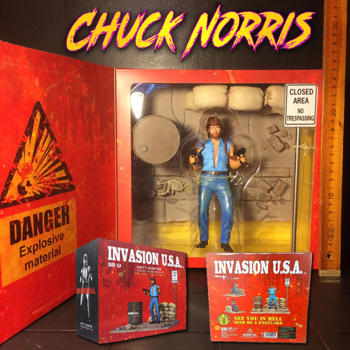 Chuck Norris Invasion Usa Matt Hunter Movie Icon Sd Toy 2018