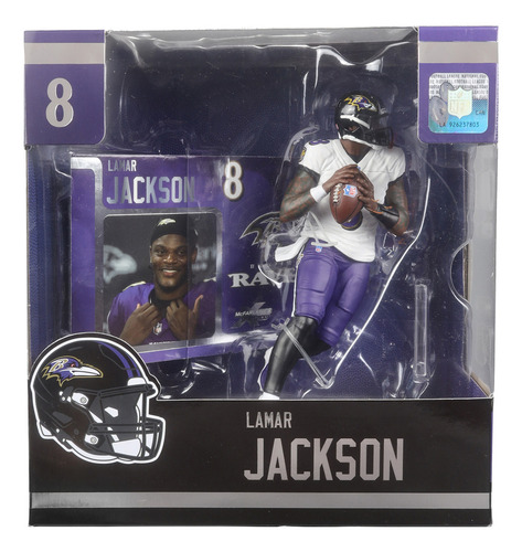 Figura Mcfarlane Legacy NFL Ravens de Lamar Jackson F22