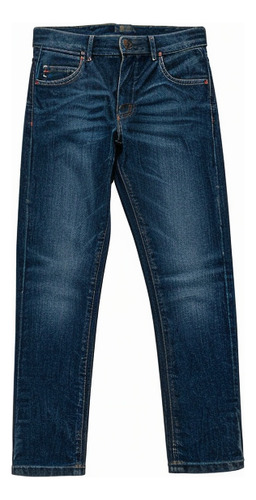 Ferrioni Jeans 5 Bolsas De Bebé M24199 (color Indigo)