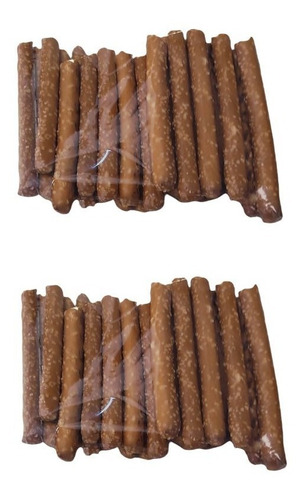 2-pk Galleta Pretzels 11cm Cortado Palo Palito Kosher Cubrir