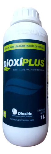 Dioxiplus Sanitizante Para Controle De Fungos E Bactérias 1l