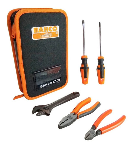 Kit Herramientas Para Auto Bahco + Estuche Auto A-6 Oferta