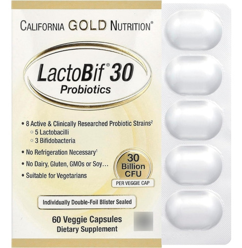 Probiotico 60 Cps Lactobif - Unida - Unidad a $3416