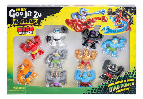 Heroes Of Goo Jit Zu Minis Mega Paquete De 10 Juegos