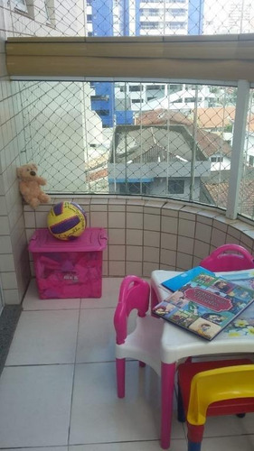 Imagem 24 de 29 de Apartamento Com 3 Dormitórios À Venda, 130 M² Por R$ 550.000,00 - Aviação - Praia Grande/sp - Ap2445