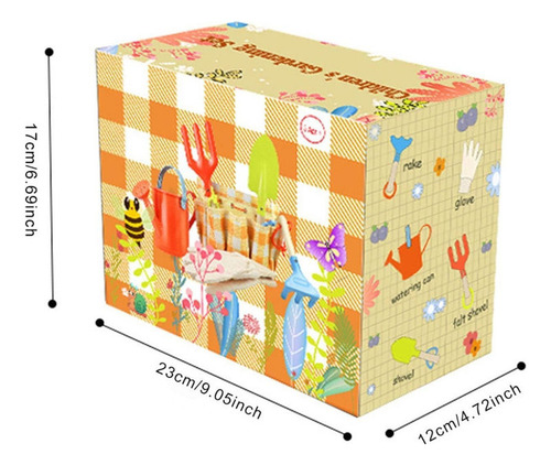 Juego De Herramientas De Jardinería Para Niños, Todo En Uno