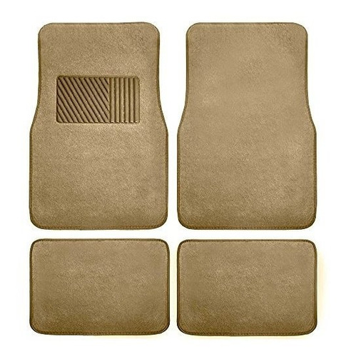 Fh Group F14403beige Alfombra Beige Para Piso Con Almohadill