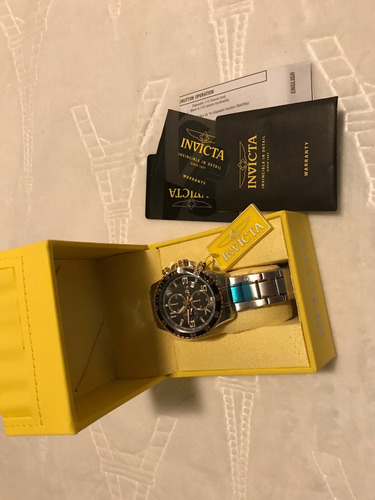 Relógio Invicta Masculino Fundo Preto - Cod 186