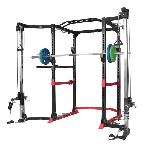 Jaula Power Rack Perfil 50*70*2.0 Mm Serie Tts Mod Tp025+att