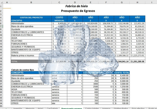 Corrida Financiera Proyecto Fabrica De Hielo