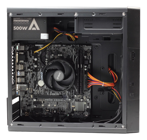 Pc Gamer Cpu Amd Ryzen 5600g Ram 16gb Ddr4 500gb Con Monitor