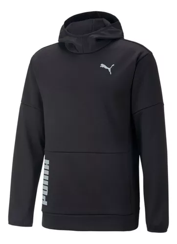 Sudadera Puma ESS+ Colorbloc Hombre Gris/ Negro