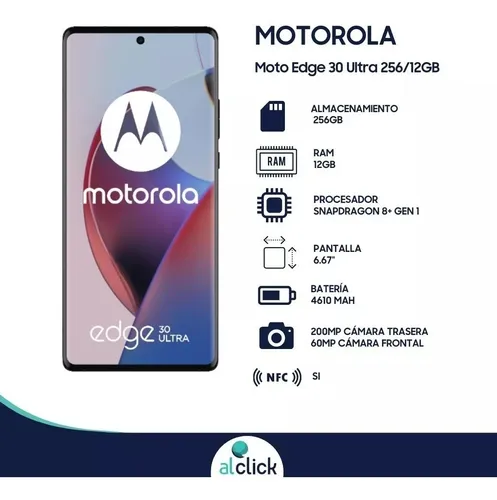 Celular Moto Edge 30 Ultra 12/256gb + Cargador Inalambrico