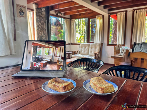 Casa Ohana De Mar Azul, Cabaña Diseño Arq , Bosque Propio , Deck Terraza Wifi 