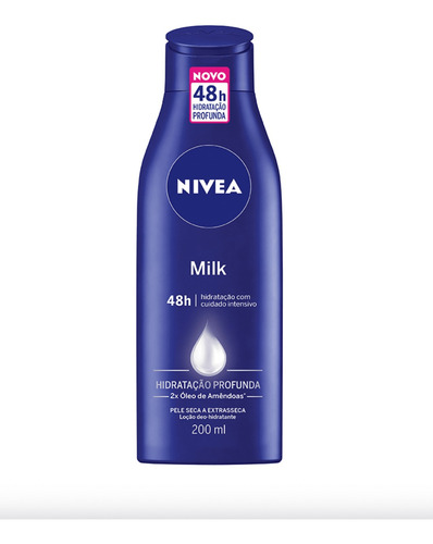 Kit 3 Hidratantes Nivea Milk 5 Em 1 200ml Beiersdorf Nivea