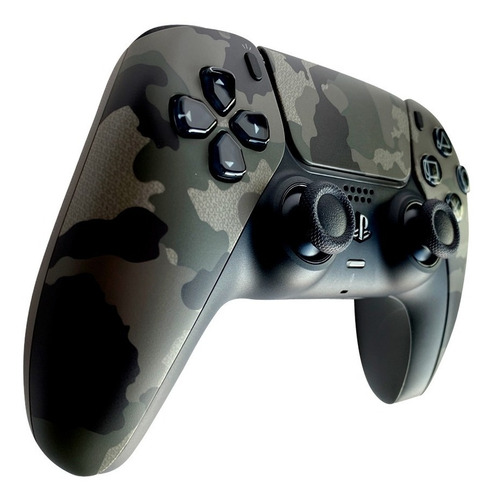 Imagen 6 de 8 de Control joystick inalámbrico Sony PlayStation DualSense CFI-ZCT1 gray camouflage
