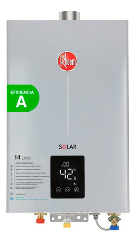 Calefont Rheem T-forzado Gas Natural 14 Litros