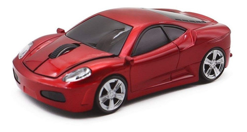 Imagen 3 de 5 de Mouse Gamer Mgbeauty Carro Deportivo 1600dpi Inalámbrico -ro