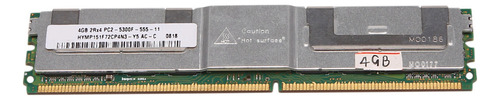 De 2 Memorias Ram Ddr2 De 4 Gb, 667 Mhz, Pc2 5300, 240