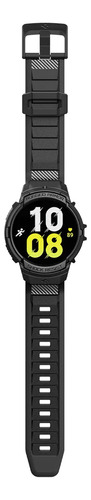 Estuche Pulso Manilla | Spigen Rugged Armor Pro Para Samsung Galaxy Watch 6 44mm | Robusta Antichoque G Shock - Negro
